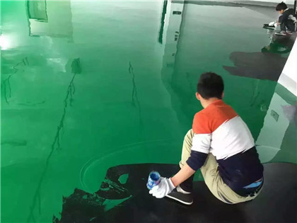 湛河下面给你一份环氧地坪漆施工的完整流程